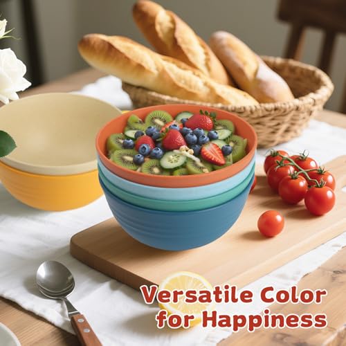 Wheat Straw Bowls Set of 6