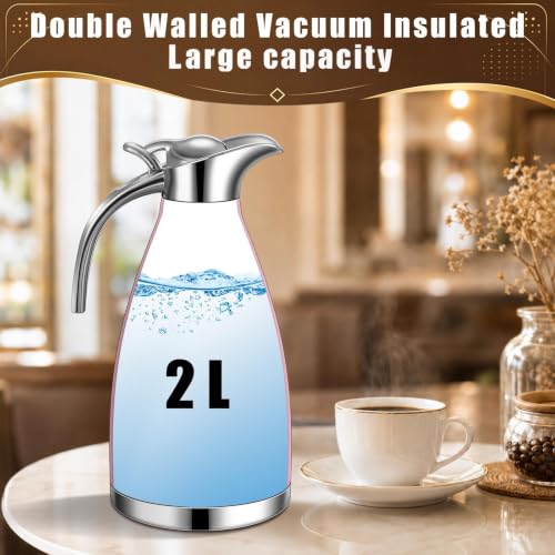2 Pcs 68oz Thermal Coffee Carafe (2 Count)