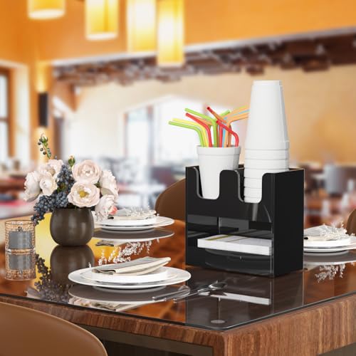 3 Compartment Cup Holder for Countertop