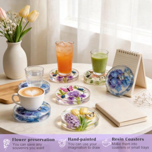 Deep Coaster Resin Molds Silicone