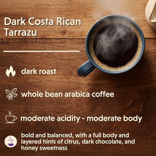Dark Costa Rican Tarrazu (80 Ounce)