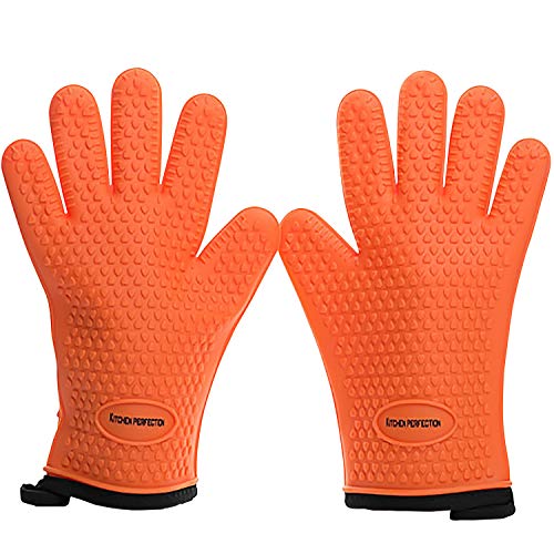 XL Silicone Smoker BBQ Gloves