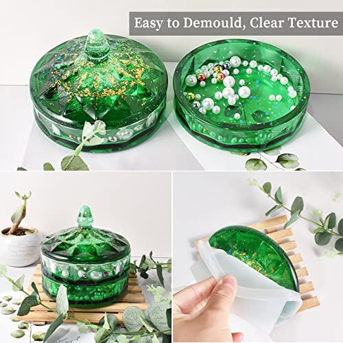 Multi Layer Box Resin Mold with Lid