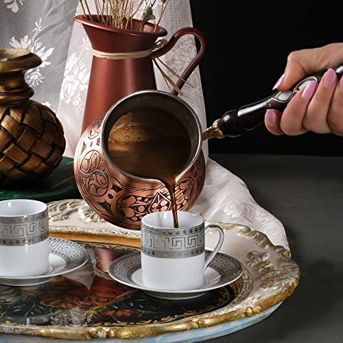 18 oz Handmade Copper Turkish Coffee Pot
