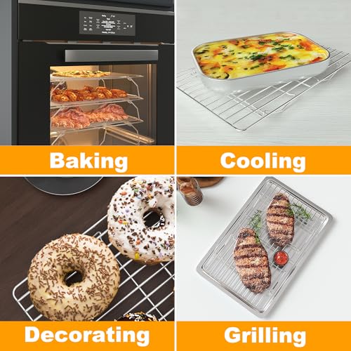 3 Tier Stackable Cooling Rack for Batch Cooling Cookie