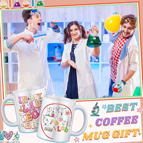 12 Pcs Lab Tech Gifts Mugs Bulk (12 Count)