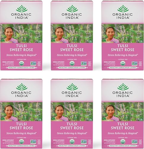 Tulsi Sweet Rose Herbal Tea (108 Count)