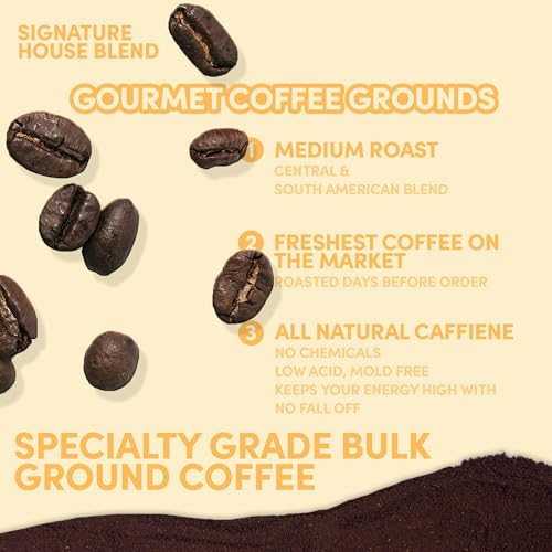 Sarasota Coffee Ground Signature House Breakfast Blend (80 Ounce)