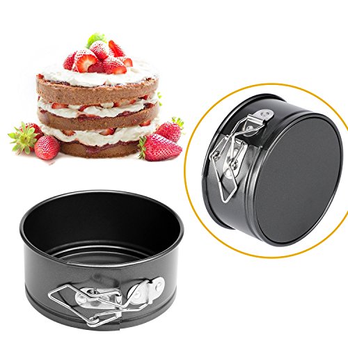 4 Inch Mini Springform Pan Set (4 Count)