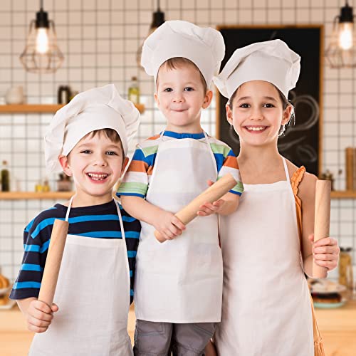 10 Pieces Small Rolling Pin Wood Mini Dumpling Dough Roller (10 Count)