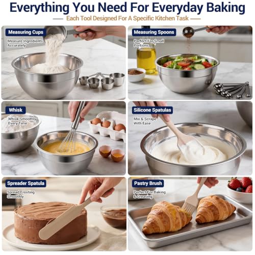 Mixing Bowls Set (25 Count)