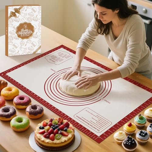 Non Stick Pastry Mat for Rolling Dough Fondant Pie Crust