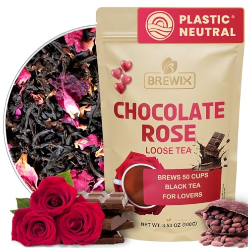 Chocolate Rose Black Tea Loose Leaf (3.53 Ounce)
