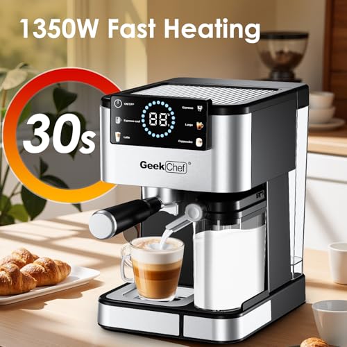 Espresso Machine with Milk Frother