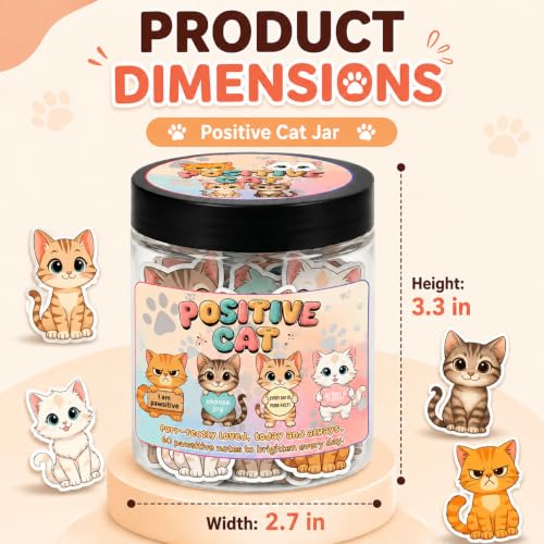 Positive Cat Jar