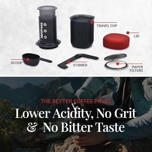 Go Extra Small Portable Coffee Maker Kit (33.814 Fl Oz)