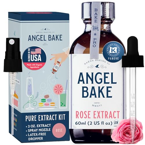 Angel Bake Pure Bulgarian Rose Extract (2 Fl Oz)
