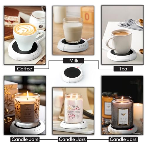 Candle Warmer Plate Safely Releases Scents Without a Flame
