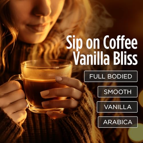Genius Vanilla Keto Medium Roast Coffee Pods (16 Count)
