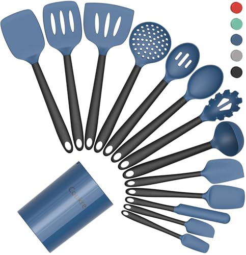 Silicone Kitchen Cooking Utensils Set