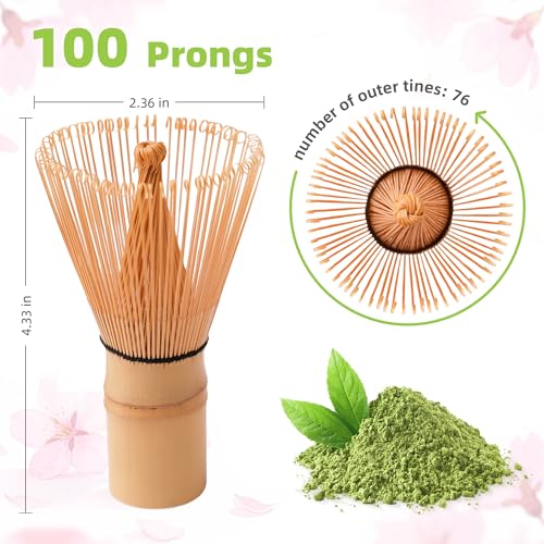 2 Pack Handcrafted Matcha Whisk (2 Count)