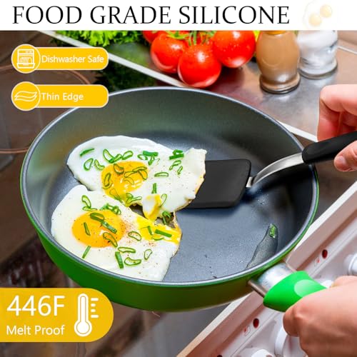2 Pcs Mini Silicone Cookie Brownie Spatula (2 Count)