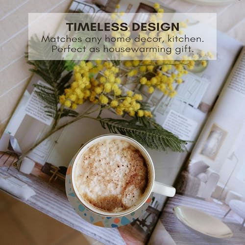 Terrazzo Coasters Set of 6 (6 Count)