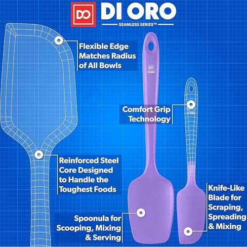 DI ORO Silicone Spatula Set