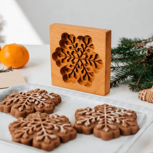 Wooden Springerle Cookie Molds for Baking