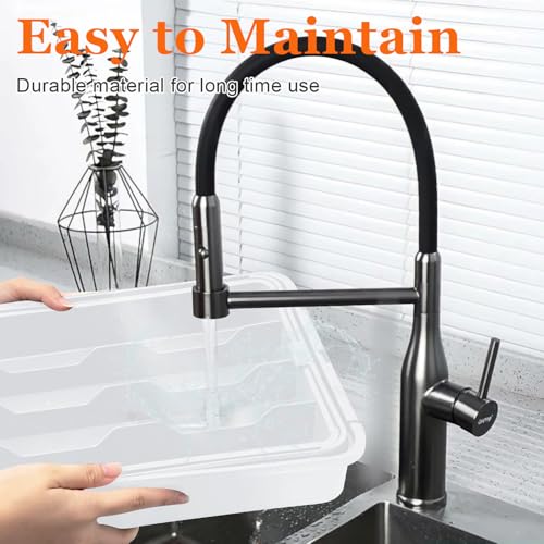 Adjustable Silverware Drawer Organizer