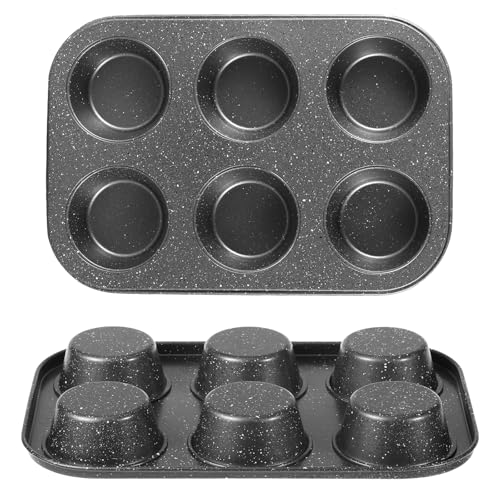 Nonstick 6 Cup Muffin Pan (2 Count)