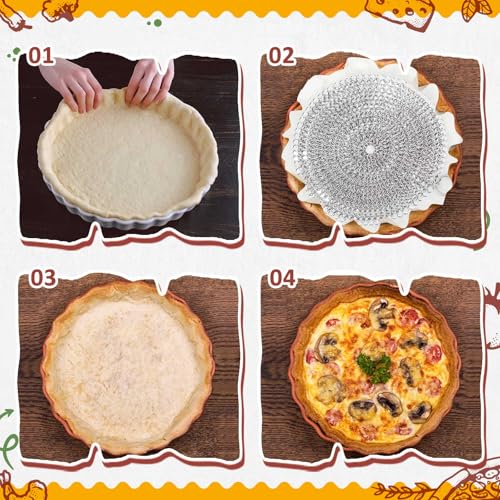 2 Pcs Universal Fit Pie Weight for Blind Baking (2 Count)