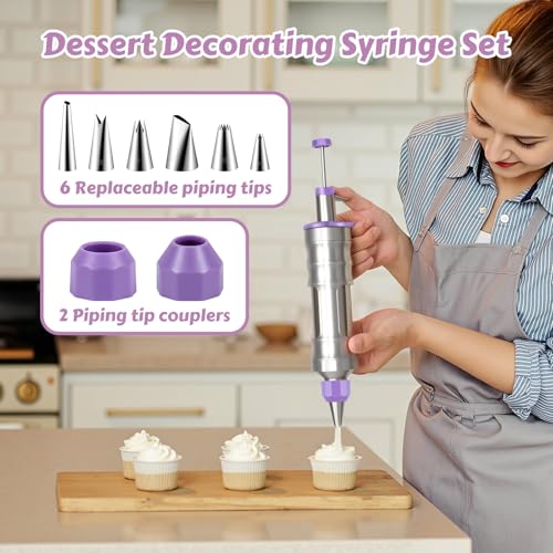 Dessert Decorating Syringe Set