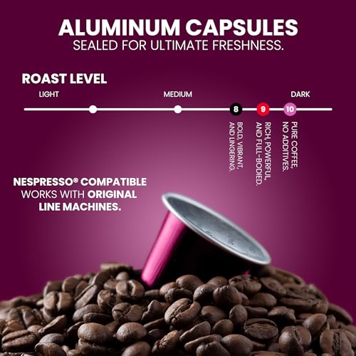 gila cafe Espresso Coffee Capsules (60 Count)