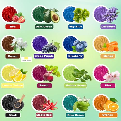 Natural Food Coloring Gel (4 Fl Oz)