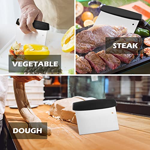 Stainless Steel Griddle Scraper Chopper
