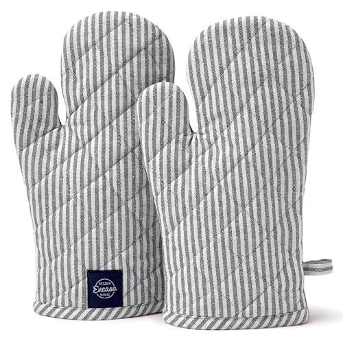 Oven Mitts Heat Resistant Kitchen Gloves (2 Count)