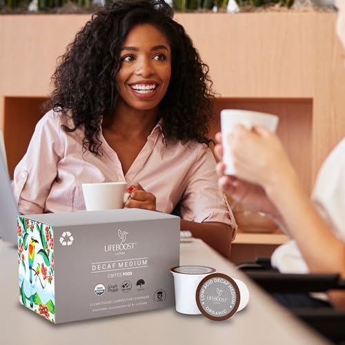 Organic Decaf Coffee K Cups (10 Count)
