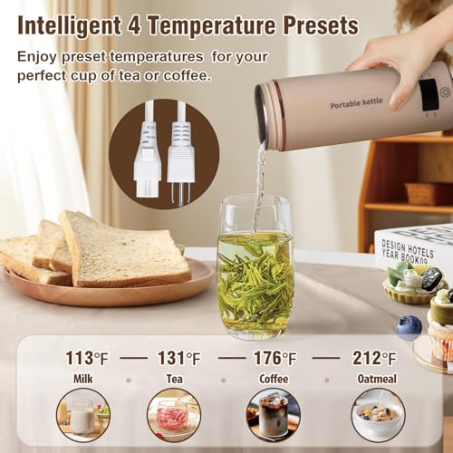 Portable Electric Kettle for Travel 120V