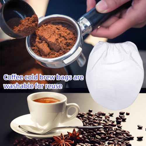 3Pack Cold Brew Coffee Filter Bag Reusable 5 Gallon Coffee Filter Compatible With Toddy Cold Brew System Strainer Bag