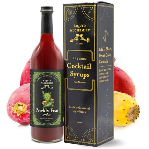 Prickly Pear Syrup for Cocktails (25.4 Fl Oz)