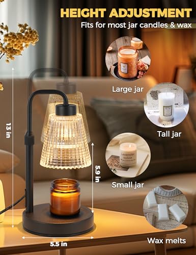 Candle Warmer Lamp with Timer