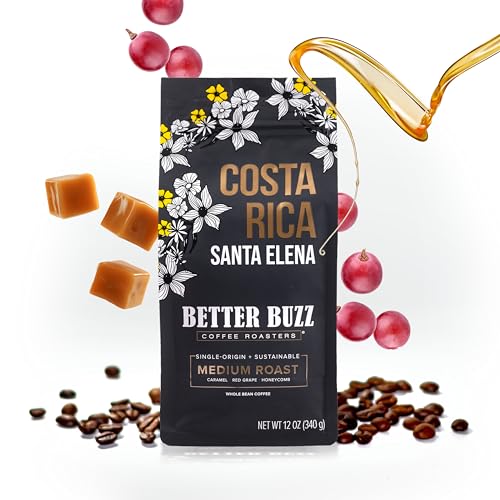 Costa Rica Whole Bean Coffee Medium Roast (12 Ounce)