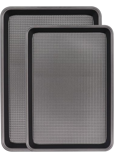 Cookie Sheets for Baking Nonstick (2 Count)