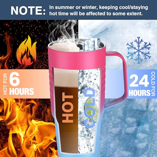 24 oz Travel Mug with Handle