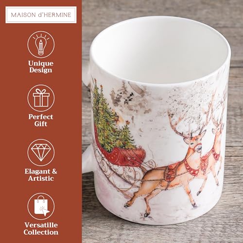 Coffee Mug with Handles Tea Cups