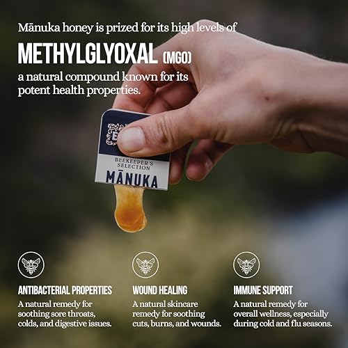 MGO263+ 100% Raw Manuka Honey 72 (72 Count)
