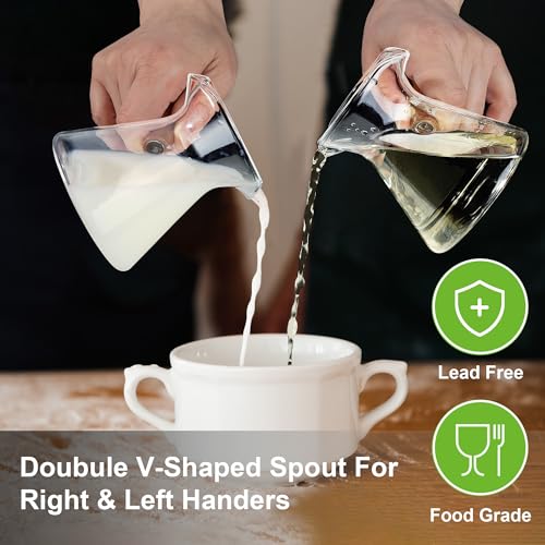 6 oz Glass Measuring Cup with Double Spouts