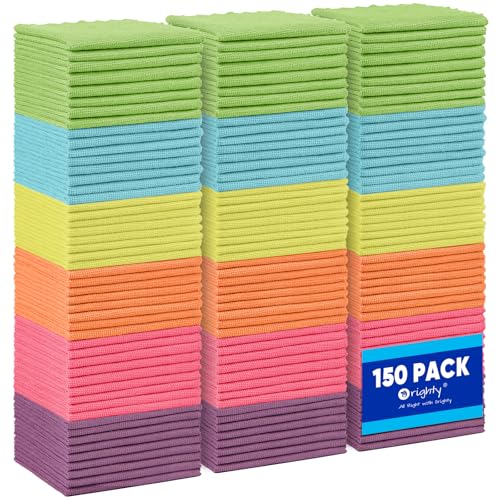 Microfiber Cleaning Cloth Bulk (150 Count)