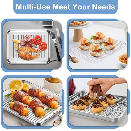 Toaster Oven Pan with Rack (20 Count)